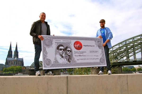 VIRGIN GAMING.COM TO AWARD OVER €3,000,000 IN CASH AND PRIZES IN 2012